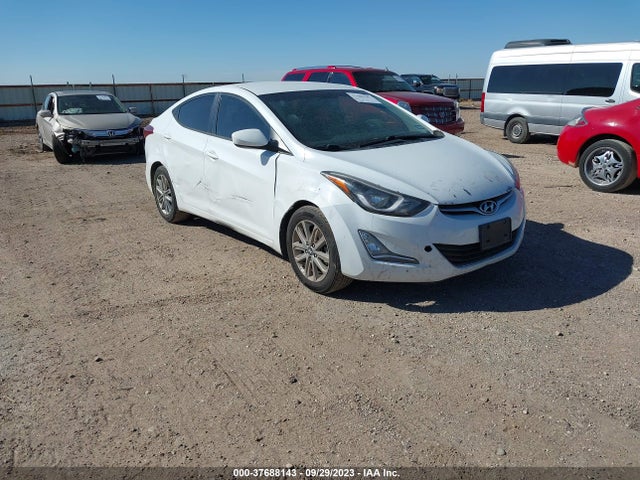 2016 HYUNDAI ELANTRA SE VIN: 5NPDH4AE6GH716488