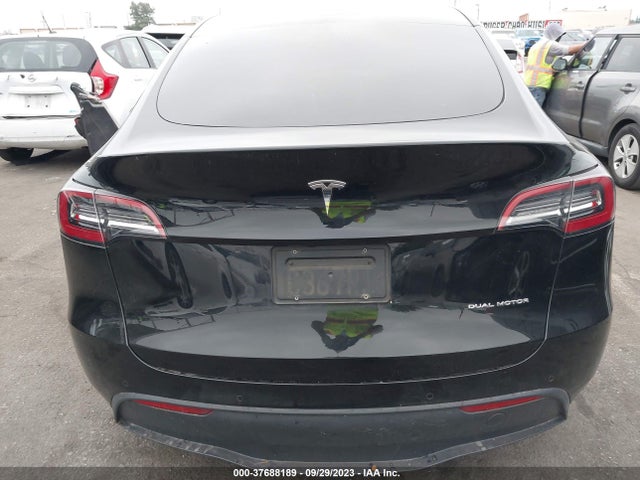 2021 TESLA MODEL Y LONG RANGE DUAL MOTOR ALL-WHEEL DRIVE VIN: 5YJYGDEE6MF240798