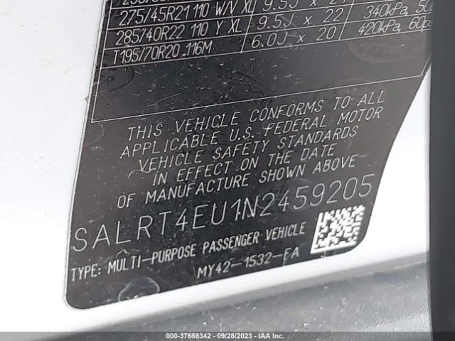 SALRT4EU1N2459205 Land Rover Discovery S R-dynamic