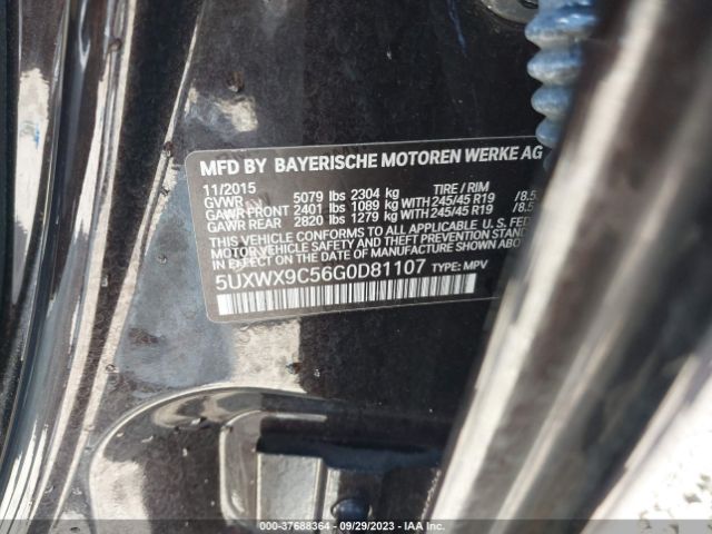 5UXWX9C56G0D81107 BMW X3 Xdrive28i