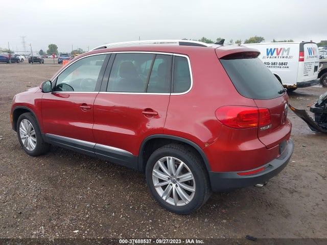 2012 VOLKSWAGEN TIGUAN SE VIN: WVGAV7AX8CW003252