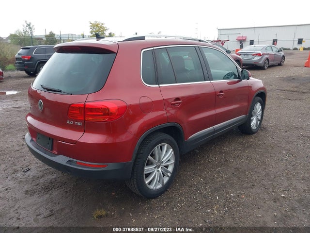 2012 VOLKSWAGEN TIGUAN SE VIN: WVGAV7AX8CW003252