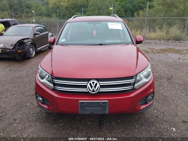2012 VOLKSWAGEN TIGUAN SE VIN: WVGAV7AX8CW003252
