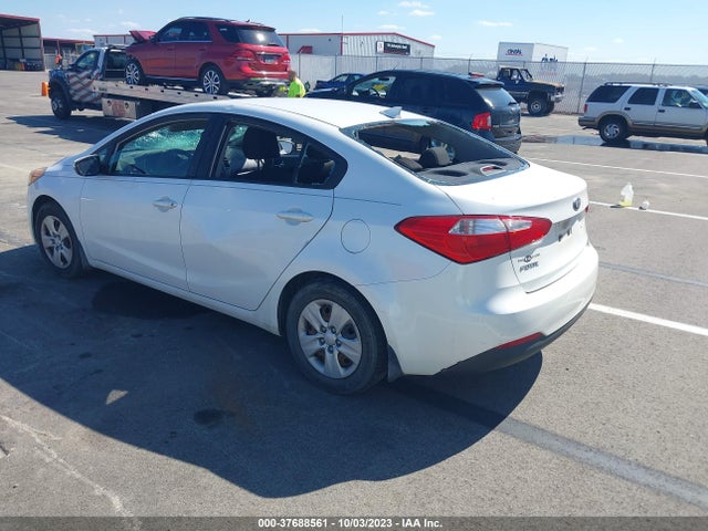 KIA FORTE LX 2014 KNAFK4A62E5072209 Image 3