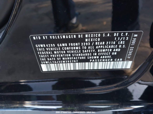 3VWLL7AJ3EM392767 Volkswagen Jetta Sedan Tdi W/premium/nav