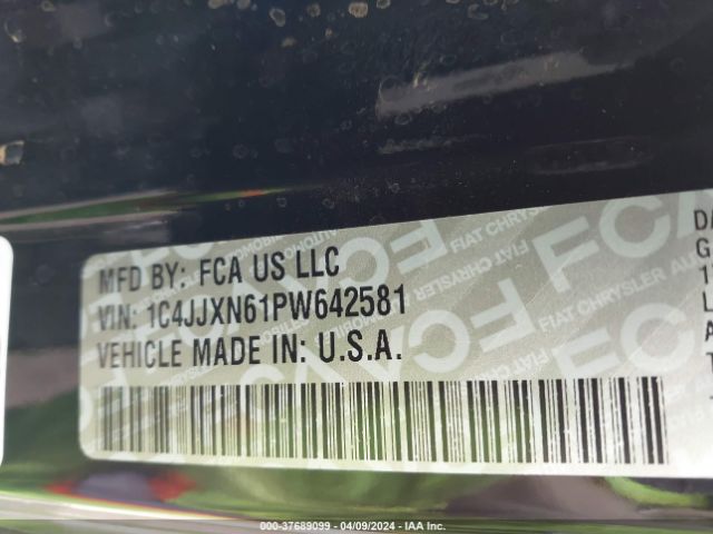 1C4JJXN61PW642581 Jeep WRANGLER 4XE
