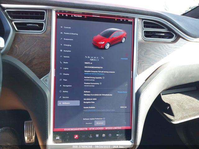 Tesla Model X 90d/75d/100d 2017 5YJXCBE24HF053776 Image 17