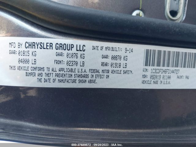 1C3CDFDH6FD144727 Dodge Dart Aero