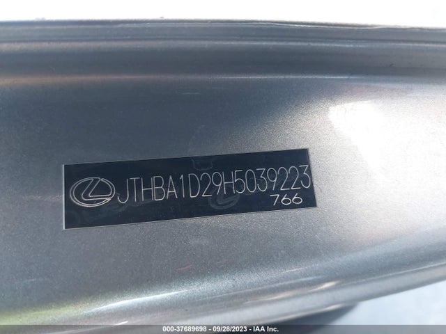 JTHBA1D29H5039223 Lexus Is Is Turbo