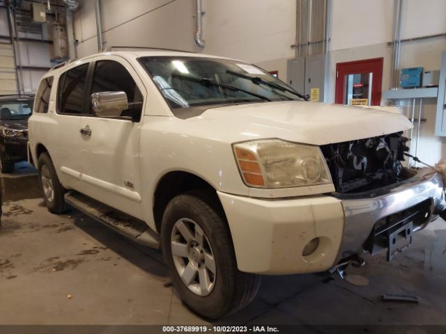 Auction sale of the 2007 Nissan Armada Le, vin: 5N1AA08C07N712730, lot number: 37689919