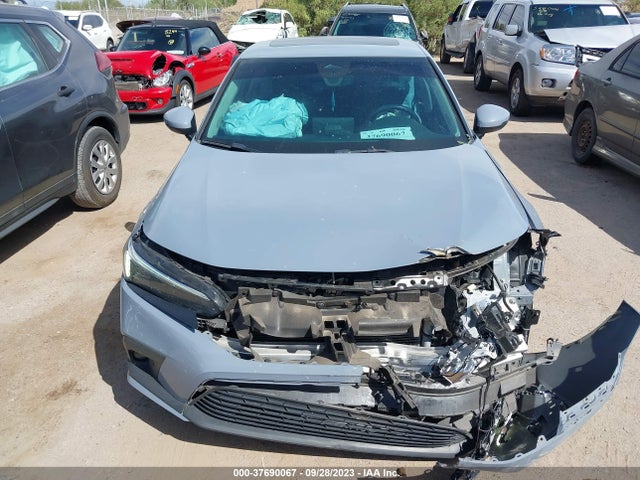 2022 HONDA CIVIC TOURING VIN: 2HGFE1F95NH315839