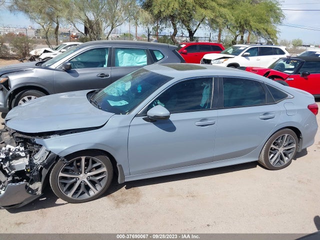 2022 HONDA CIVIC TOURING VIN: 2HGFE1F95NH315839