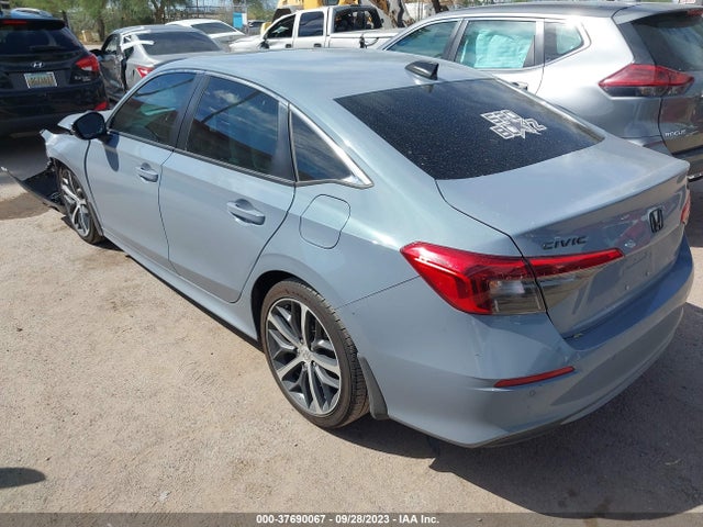 2022 HONDA CIVIC TOURING VIN: 2HGFE1F95NH315839