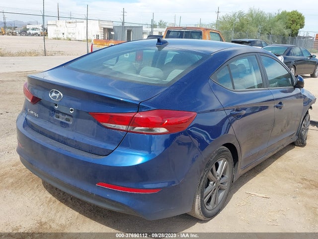 2018 HYUNDAI ELANTRA SEL VIN: 5NPD84LF7JH396630