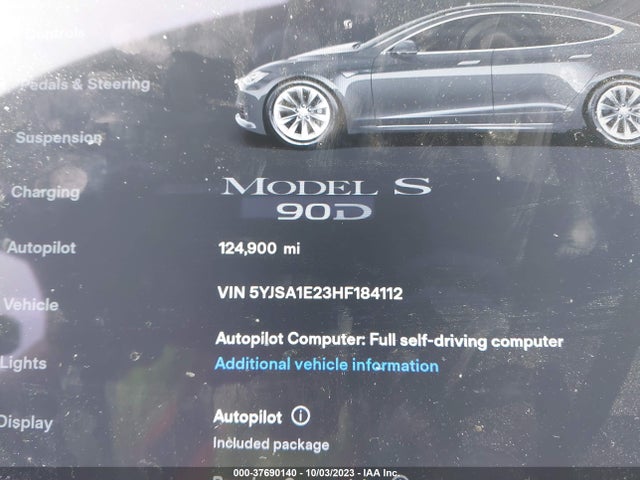 5YJSA1E23HF184112 Tesla Model S 100d/90d/75d/60d/p100d