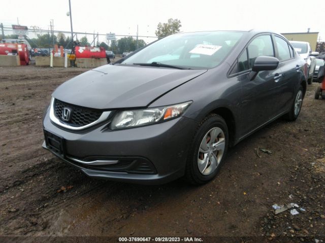 19XFB2F54EE013657 Honda Civic Sedan Lx
