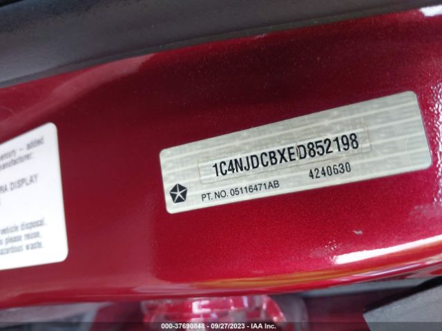 1C4NJDCBXED852198 Jeep Compass Limited