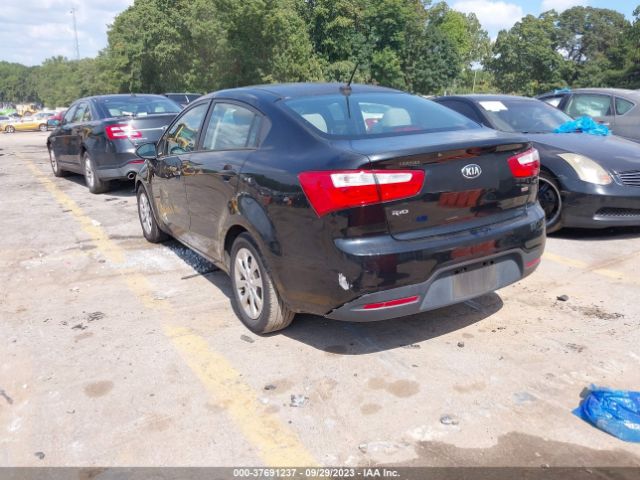KNADM4A37E6384186 KIA RIO LX