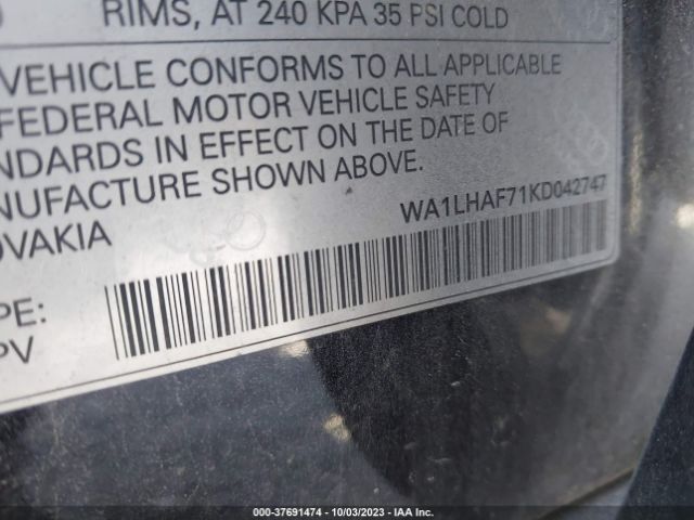 2019 AUDI Q7 WA1LHAF71KD042747 Photo 8