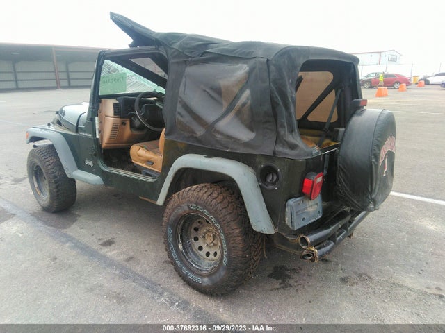 1997 JEEP WRANGLER SE VIN: 1J4FY29P3VP409603