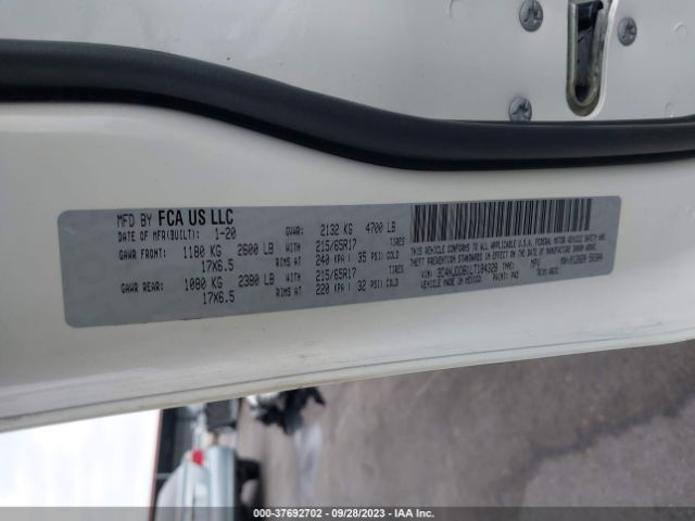 3C4NJDDB1LT184328 Jeep Compass Trailhawk