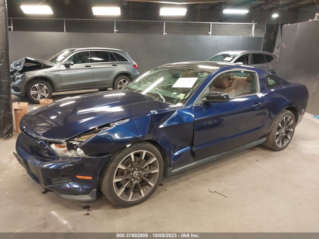 2012 FORD MUSTANG V6 VIN: 1ZVBP8AM1C5248136
