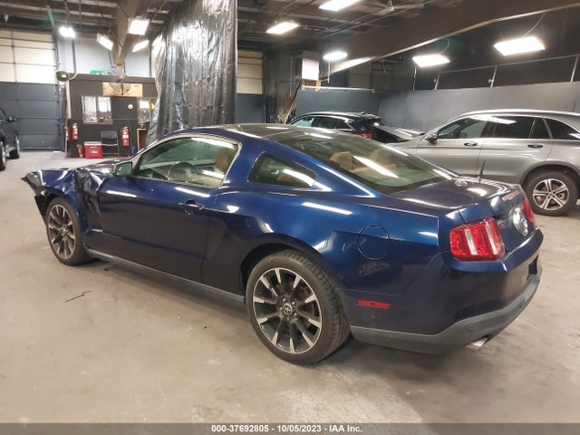 2012 FORD MUSTANG V6 VIN: 1ZVBP8AM1C5248136