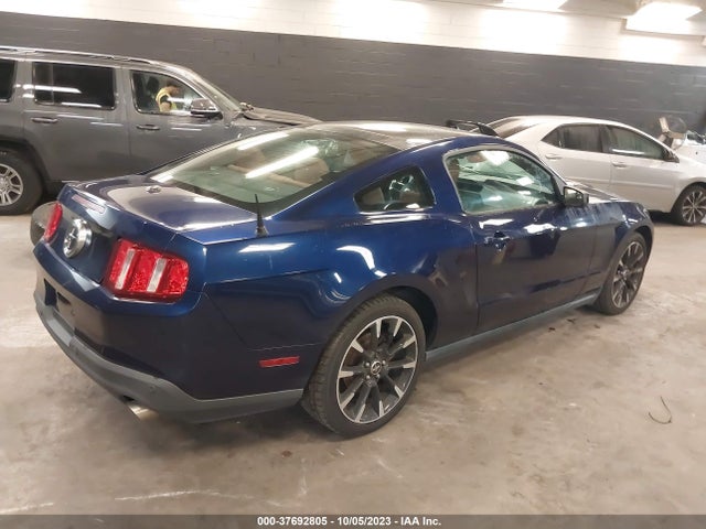 2012 FORD MUSTANG V6 VIN: 1ZVBP8AM1C5248136