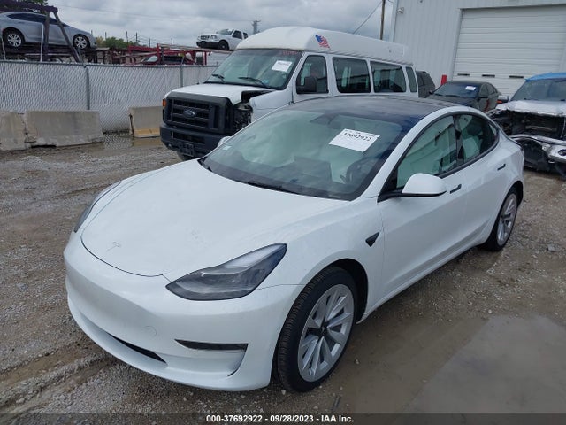 2022 TESLA MODEL 3 LONG RANGE DUAL MOTOR ALL-WHEEL DRIVE VIN: 5YJ3E1EB9NF326256