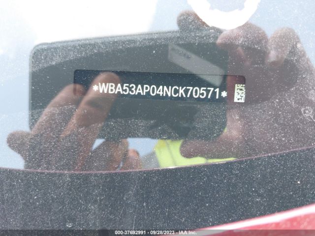 WBA53AP04NCK70571 BMW 430I