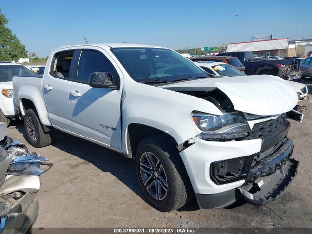 2021 CHEVROLET COLORADO 2WD SHORT BOX WT VIN: 1GCGSBEA3M1217726