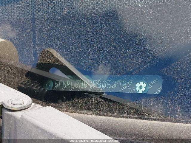5FNRL5H67FB053762 Honda Odyssey Ex-l