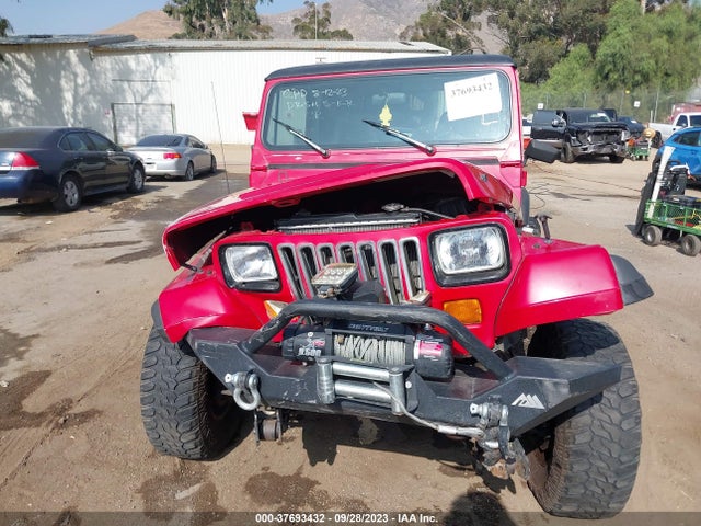 1991 JEEP WRANGLER / YJ VIN: 2J4FY29S9MJ140202