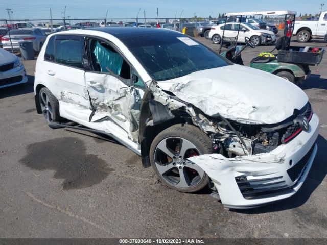 3VW4T7AUXFM030791 Volkswagen Golf Gti Se