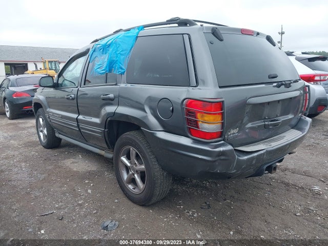 2003 JEEP GRAND CHEROKEE OVERLAND VIN: 1J8GW68J63C607948