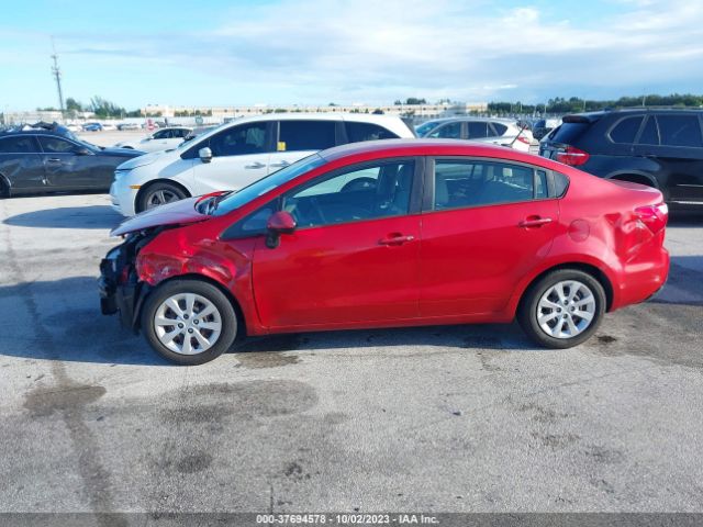 KNADM4A39E6385209 KIA RIO LX