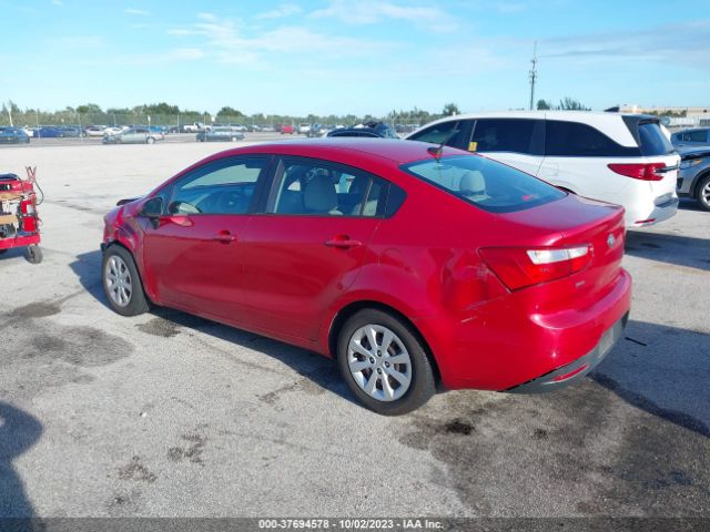 KNADM4A39E6385209 KIA RIO LX