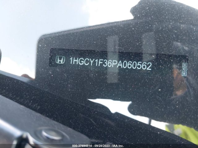 1HGCY1F36PA060562 Honda ACCORD EX
