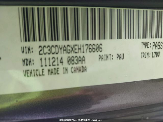 2C3CDYAGXEH176606 Dodge Challenger Sxt