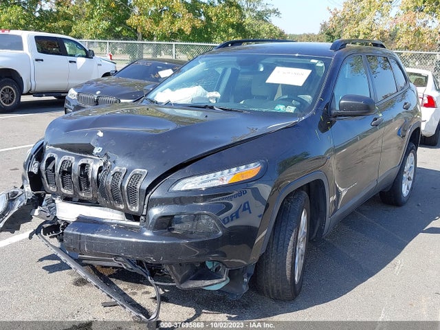 2016 JEEP CHEROKEE SPORT VIN: 1C4PJLAB1GW320030