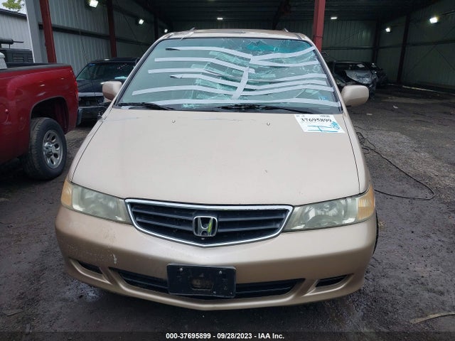 2002 HONDA ODYSSEY EX-L W/DVD/LEATHER VIN: 2HKRL18092H523211