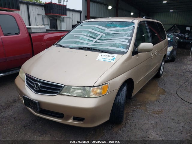 2002 HONDA ODYSSEY EX-L W/DVD/LEATHER VIN: 2HKRL18092H523211