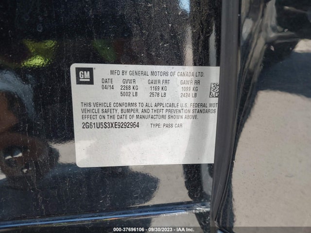 2G61U5S3XE9292964 Cadillac Xts Livery Package