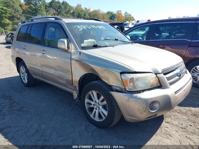 2007 TOYOTA HIGHLANDER HYBRID W/3RD ROW/LIMITED W VIN: JTEEW21A870037021