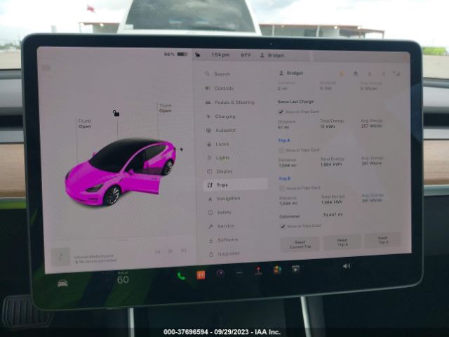 5YJ3E1EA9KF332075 Tesla Model 3 Range