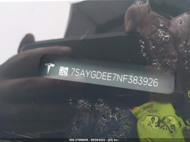 2022 TESLA MODEL Y 7SAYGDEE7NF383926 Photo 8
