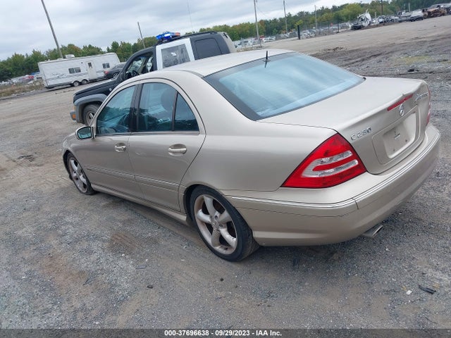 2005 MERCEDES-BENZ C-CLASS 1.8L VIN: WDBRF40JX5F726876