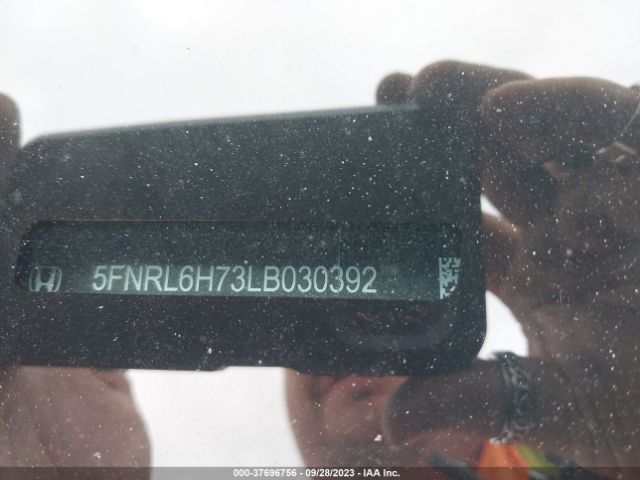 5FNRL6H73LB030392 Honda Odyssey Ex-l