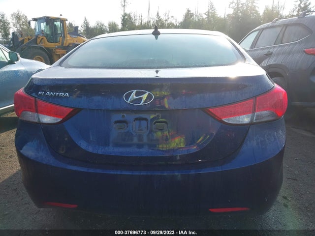 2013 HYUNDAI ELANTRA GLS VIN: 5NPDH4AE5DH246515