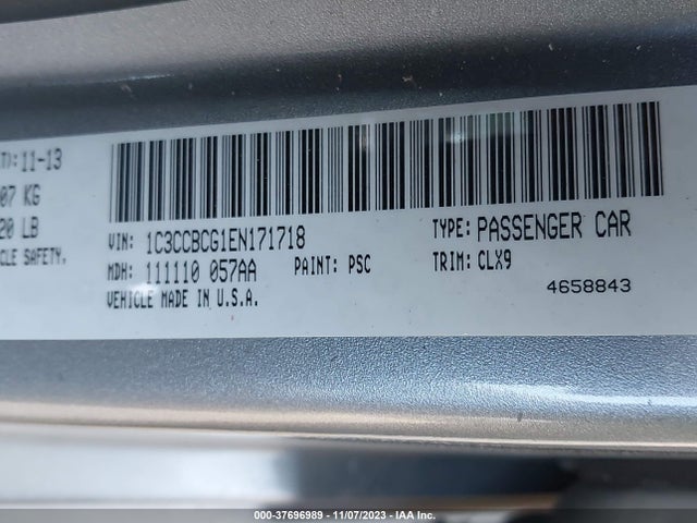 Chrysler 200 Limited 2014 1C3CCBCG1EN171718 Image 9